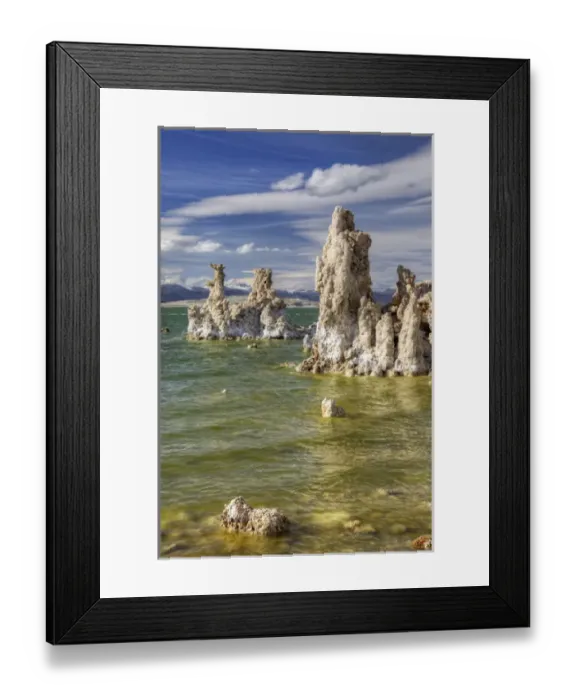 Framed Print : CA, Mono Lake Tufa State Reserve, South Tufa Area Framed Print : CA, Mono Lake Tufa State Reserve, South Tufa Area