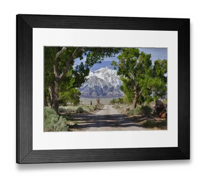 Framed Print : CA, Owens Valley, Manzanar National Historic Site, relocation center for Japanese Framed Print : CA, Owens Valley, Manzanar National Historic Site, relocation center for Japanese