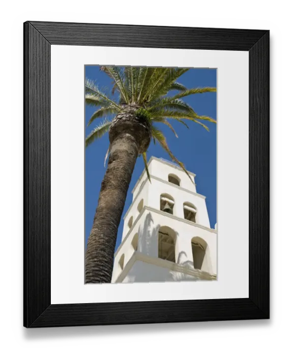 Framed Print : North America, California, San Diego. San Diego is the site of the first permanent