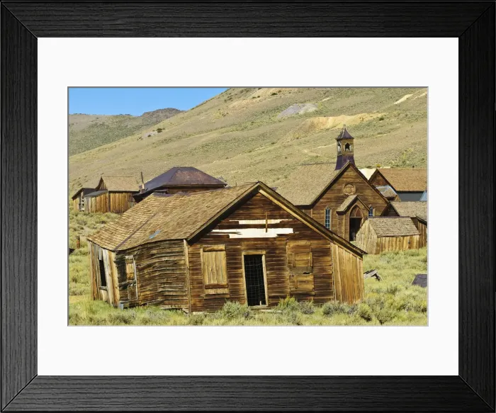 Framed Print : California. Bodie State Historic Park