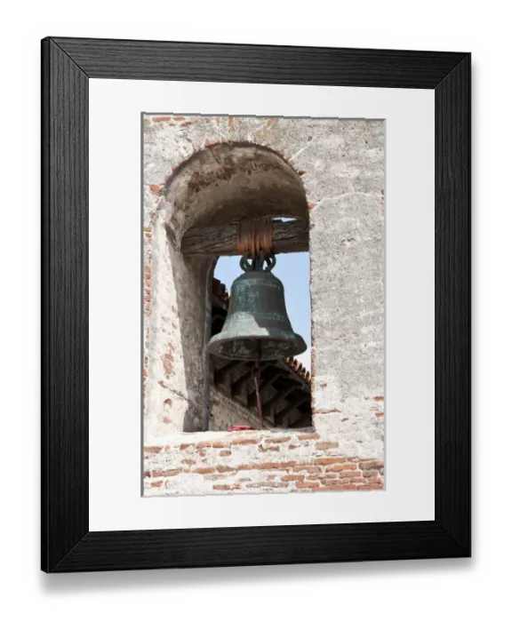 Framed Print : San Juan Capistrano, California. Mission San Juan Capistrano