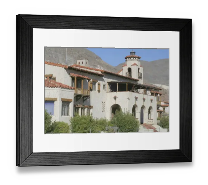 Framed Print : Scottys Castle, Death Valley National Park, California Framed Print : Scottys Castle, Death Valley National Park, California