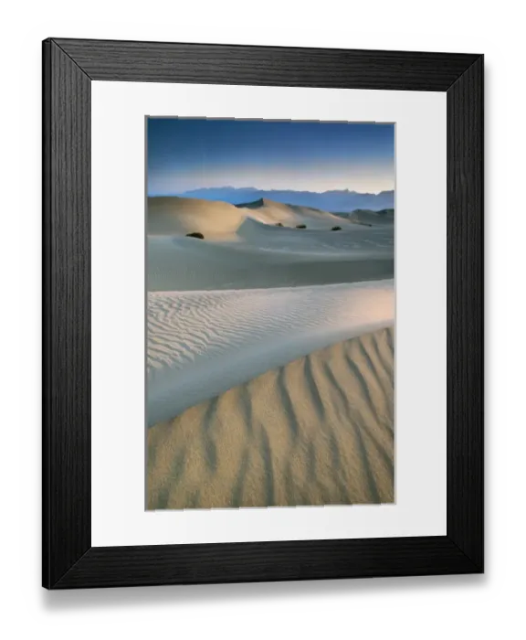 Framed Print : Sand Dunes, Death Valley National Park, California, USA Framed Print : Sand Dunes, Death Valley National Park, California, USA