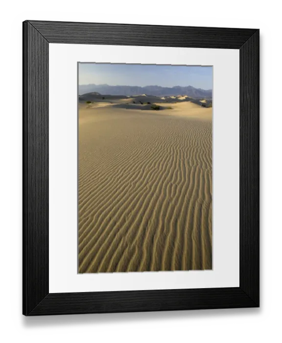 Framed Print : Mesquite Flats Sand Dunes, Death Valley National Park, California, US Framed Print : Mesquite Flats Sand Dunes, Death Valley National Park, California, US