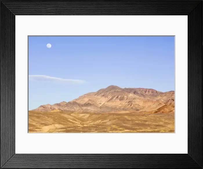 Framed Print : Full Moon Rising Over Death Valley NP, CA, USA Framed Print : Full Moon Rising Over Death Valley NP, CA, USA