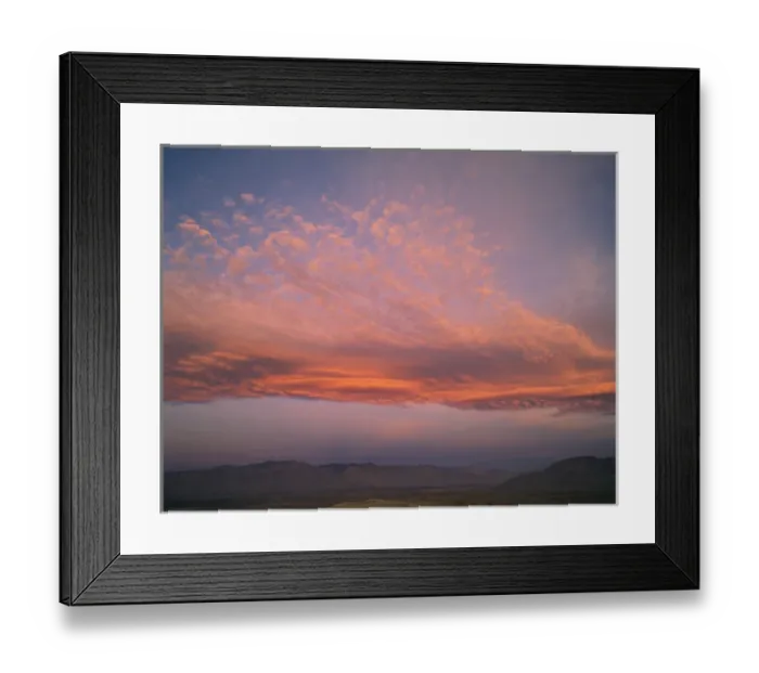 Framed Print : ANZA BORREGO DESERT STATE PARK, CALIFORNIA. USA. Altocumulus & altostratus lenticular Framed Print : ANZA BORREGO DESERT STATE PARK, CALIFORNIA. USA. Altocumulus & altostratus lenticular