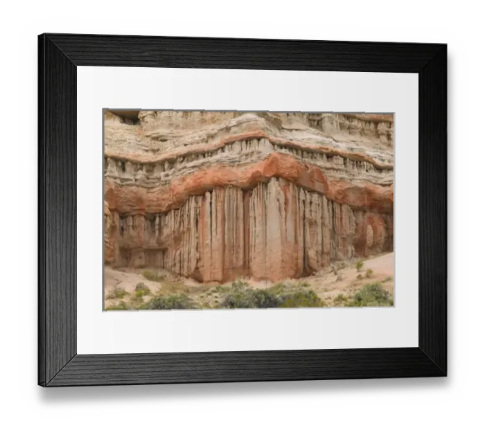 Framed Print : NA, USA, CA, Tehachapi Mountains, Rock formations