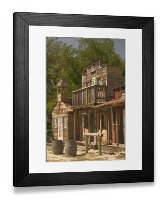Framed Print : USA, California, Gold Country, Angels Camp: Gold Rush Era Buildings Framed Print : USA, California, Gold Country, Angels Camp: Gold Rush Era Buildings