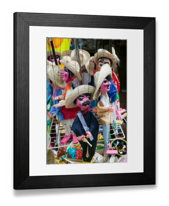 Framed Print : USA-California-Los Angeles-Downtown: El Pueblo de Los Angeles- Historic Mexican Area-Olvera