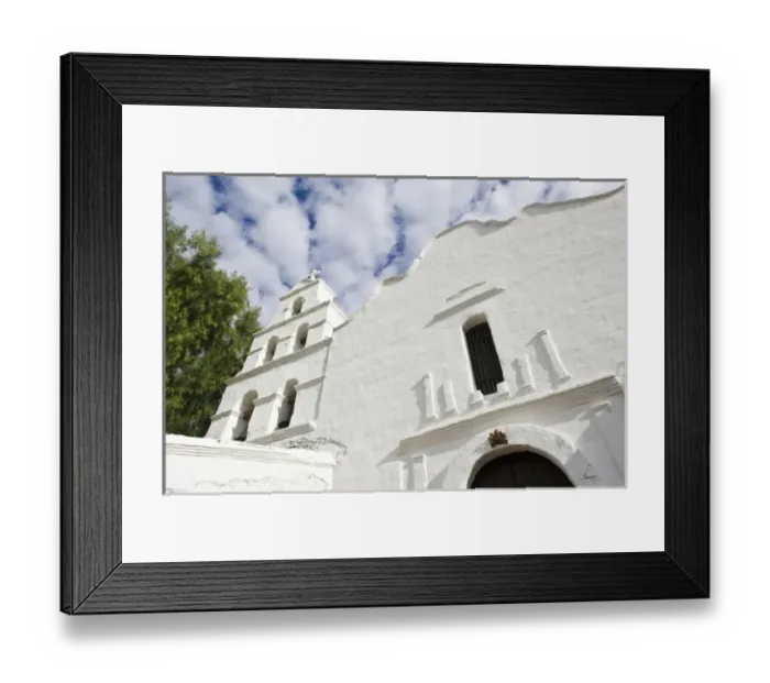 Framed Print : USA, California, San Diego. Mission San Diego de Alcala