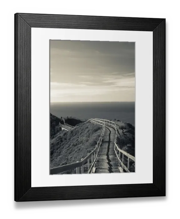 Framed Print : USA, California, San Francisco Bay Area, Marin Headlands, Golden Gate National Recreation Area