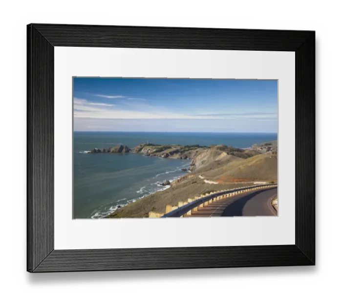 Framed Print : USA, California, San Francisco Bay Area, Marin Headlands, Golden Gate National Recreation Area Framed Print : USA, California, San Francisco Bay Area, Marin Headlands, Golden Gate National Recreation Area