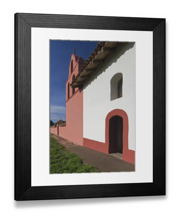 Framed Print : USA, California, Southern California, Lompoc, La Purisima State Historic Mission Park
