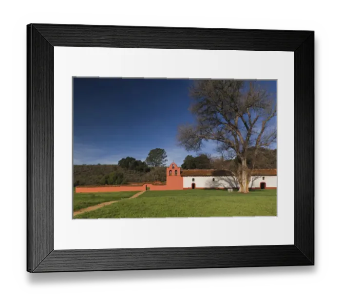 Framed Print : USA, California, Southern California, Lompoc, La Purisima State Historic Mission Park Framed Print : USA, California, Southern California, Lompoc, La Purisima State Historic Mission Park