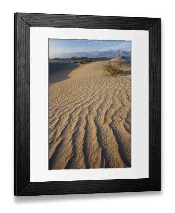 Framed Print : USA, California, Death Valley National Park, Mesquite Flat Sand Dunes, late afternoon Framed Print : USA, California, Death Valley National Park, Mesquite Flat Sand Dunes, late afternoon