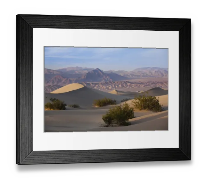 Framed Print : USA, California, Death Valley National Park, Mesquite Flat Sand Dunes, late afternoon Framed Print : USA, California, Death Valley National Park, Mesquite Flat Sand Dunes, late afternoon