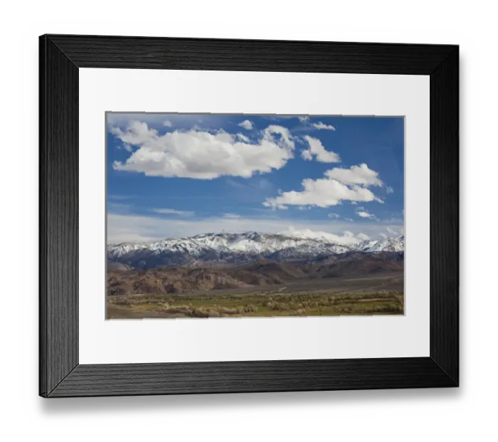 Framed Print : USA, California, Eastern Sierra Nevada Area, Alta Vista, Sierra Nevada Mountains