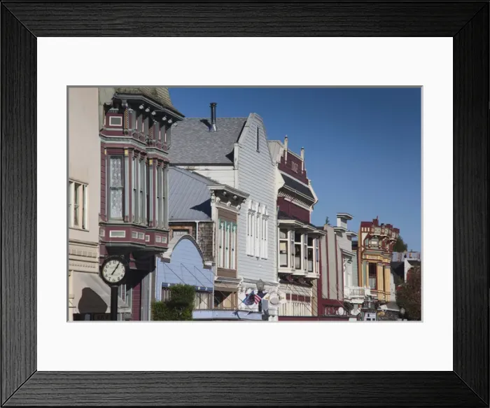Framed Print : USA, California, Northern California, North Coast, Ferndale, Victorian-era buildings Framed Print : USA, California, Northern California, North Coast, Ferndale, Victorian-era buildings