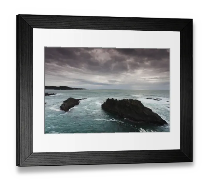 Framed Print : USA, California, Northern California, North Coast, Mendocino, Mendocino Headlands State Park