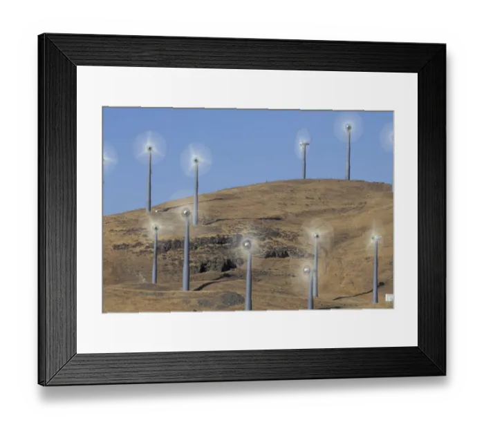 Framed Print : USA, California, Livermore. Windmills at Altamont Pass Framed Print : USA, California, Livermore. Windmills at Altamont Pass