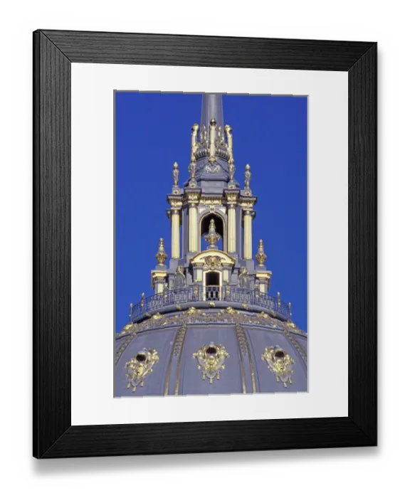 Framed Print : USA, California, San Francisco, City Hall dome. details Framed Print : USA, California, San Francisco, City Hall dome. details