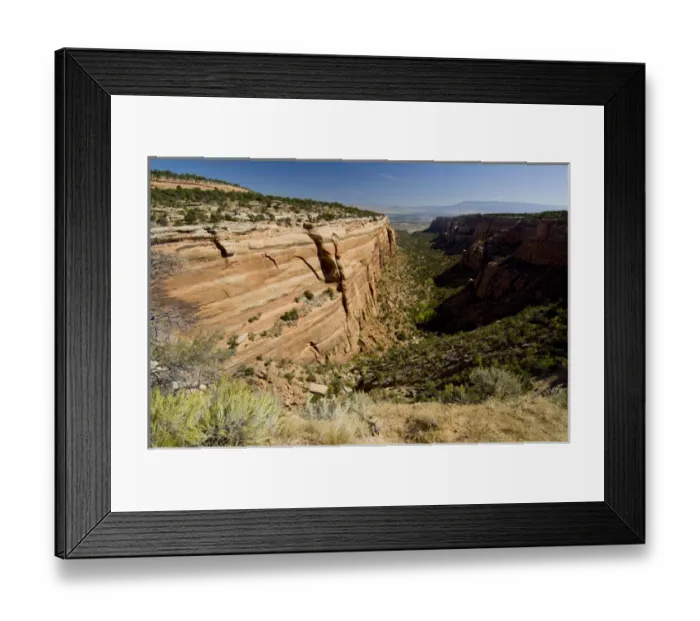 Framed Print : Colorado, Grand Junction, Colorado National Monument. Red Canyon, typical canyon views Framed Print : Colorado, Grand Junction, Colorado National Monument. Red Canyon, typical canyon views