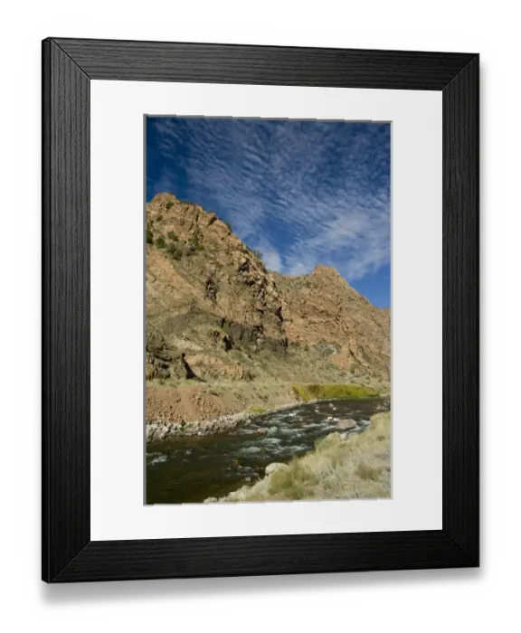 Framed Print : Colorado, Canon City, Royal Gorge Railroad. Property release. Views from the train