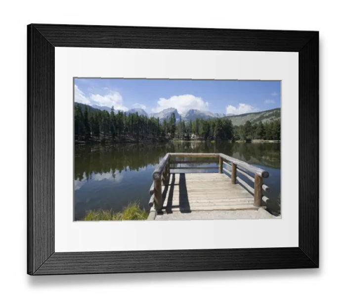 Framed Print : North America - USA - Colorado - Rocky Mountain National Park. Observation deck Framed Print : North America - USA - Colorado - Rocky Mountain National Park. Observation deck