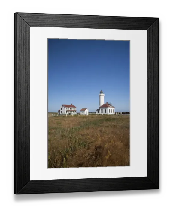 Framed Print : WA, Port Townsend, Point Wilson lighthouse, built 1913, at entrance to Admiralty Inlet Framed Print : WA, Port Townsend, Point Wilson lighthouse, built 1913, at entrance to Admiralty Inlet