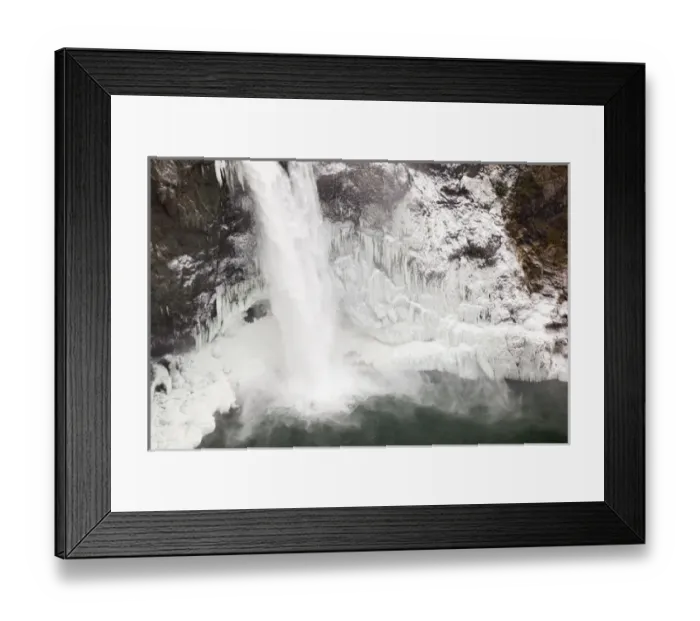 Framed Print : WA, Snoqualmie, Snoqualmie Falls plunges 268 feet Framed Print : WA, Snoqualmie, Snoqualmie Falls plunges 268 feet