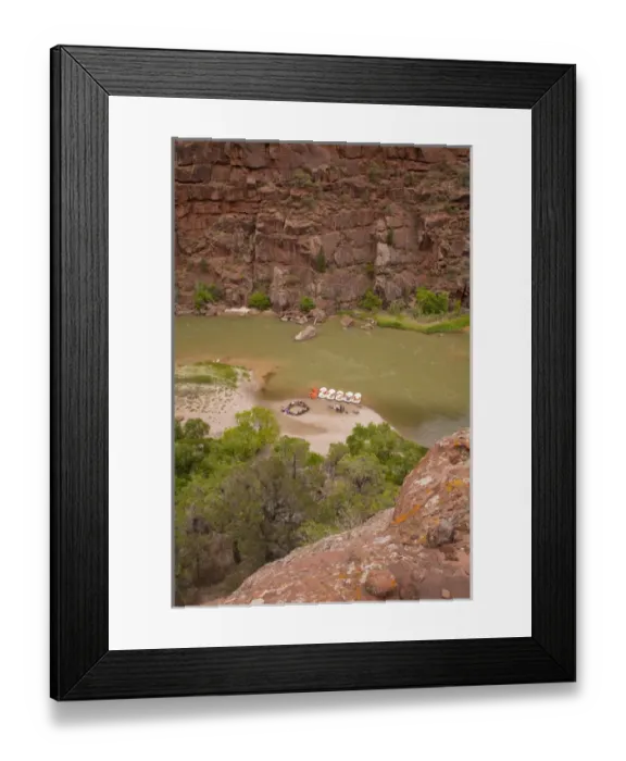 Framed Print : North America, United States, Colorado, Dinosaur National Monument, Green River