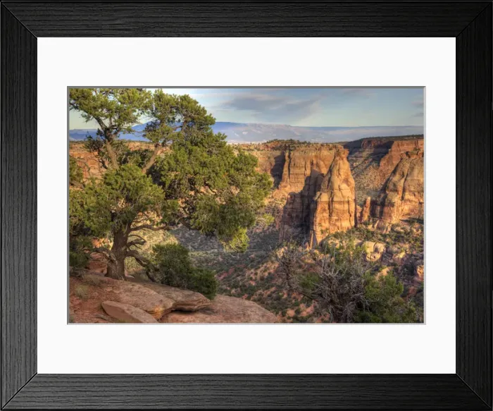 Framed Print : CO, Colorado National Monument, view from Visitor Center Framed Print : CO, Colorado National Monument, view from Visitor Center