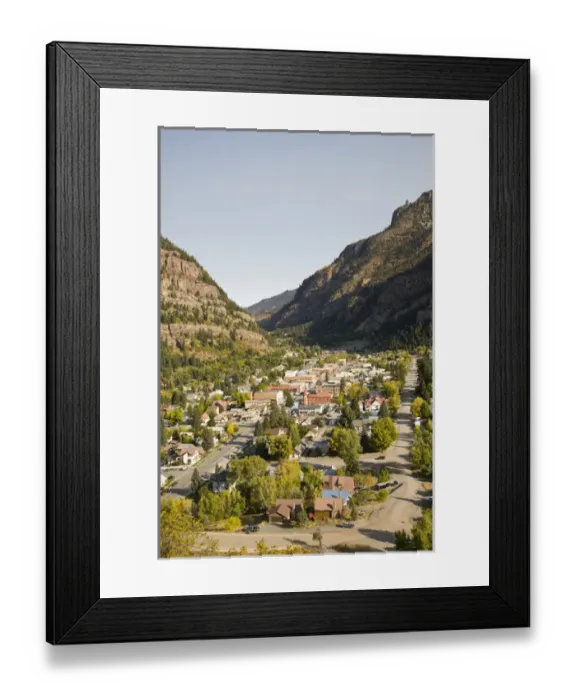 Framed Print : CO, Ouray. USA, Colorado, Ouray Framed Print : CO, Ouray. USA, Colorado, Ouray