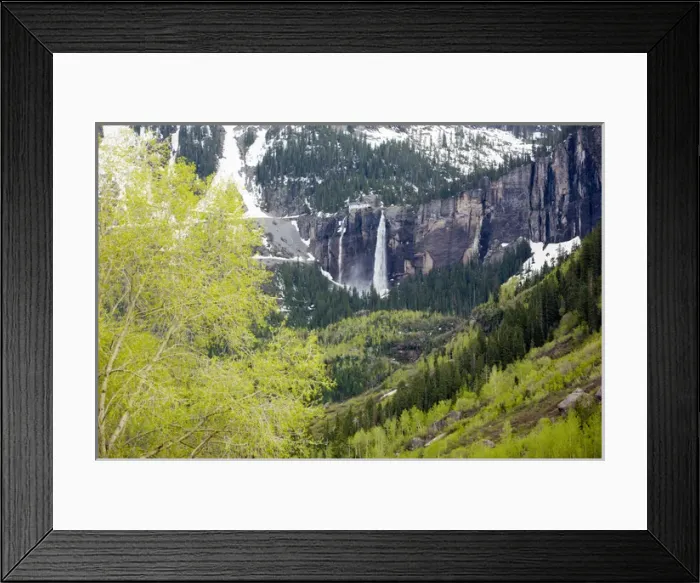 Framed Print : Bridal Veil Falls, Mount Sneffels Wilderness, Telluride, Colorado Framed Print : Bridal Veil Falls, Mount Sneffels Wilderness, Telluride, Colorado