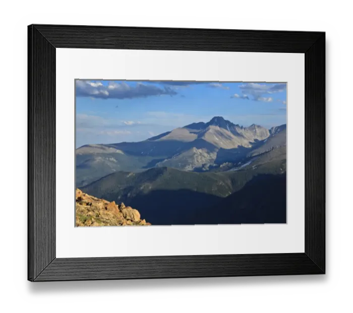 Framed Print : USA, Colorado, Rocky Mountain National Park, Longs Peak from Forest Canyon Overlook Framed Print : USA, Colorado, Rocky Mountain National Park, Longs Peak from Forest Canyon Overlook
