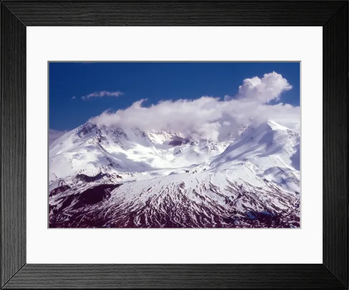 Framed Print : Steam erupts from Mt. St. Helens, April 19, 2005 Framed Print : Steam erupts from Mt. St. Helens, April 19, 2005