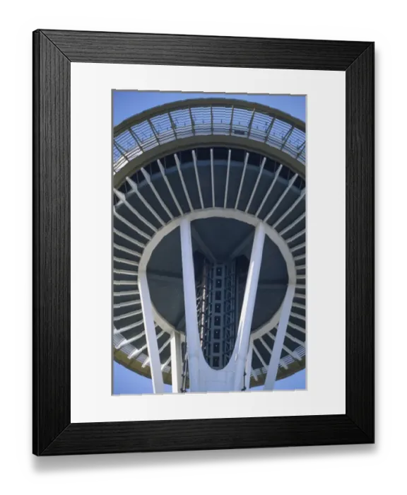 Framed Print : The Space Needle, Seattle, Washington, United States, US