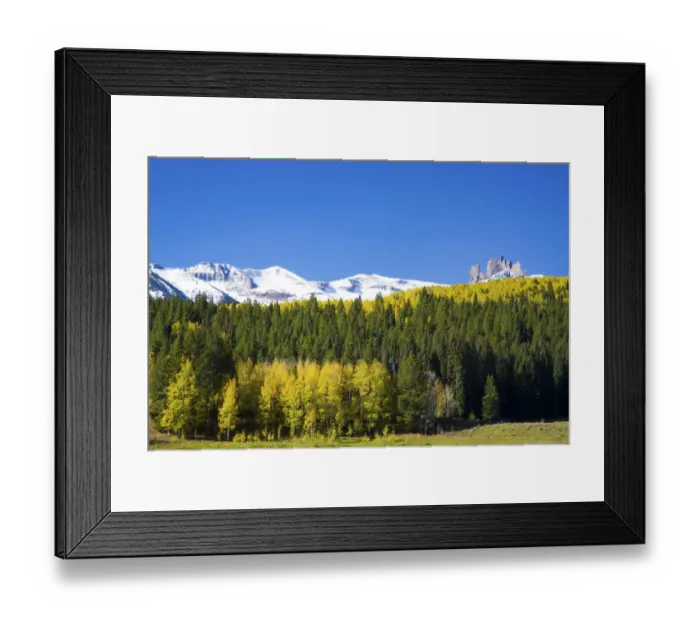 Framed Print : North America, USA, Colorado, Ohio Pass and the Castels With Autumn Color Framed Print : North America, USA, Colorado, Ohio Pass and the Castels With Autumn Color
