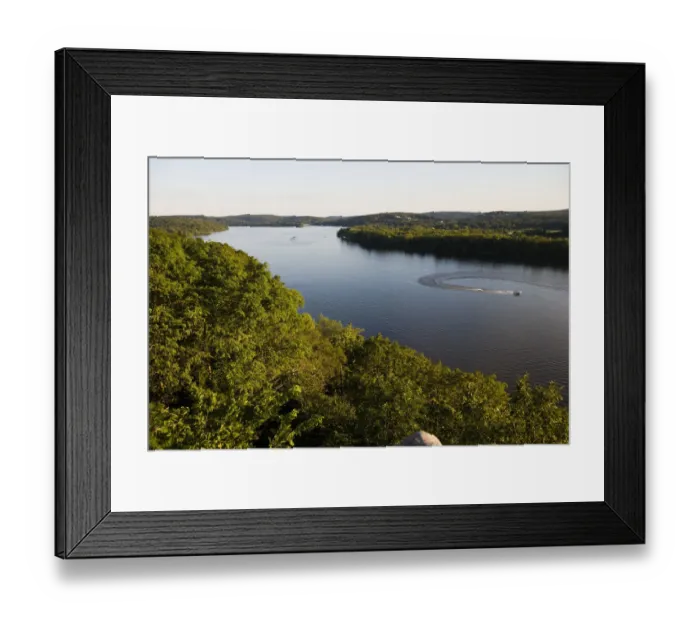 Framed Print : The Connecticut River in East Haddam, Connecticut. As seen from Gillette Castle Framed Print : The Connecticut River in East Haddam, Connecticut. As seen from Gillette Castle