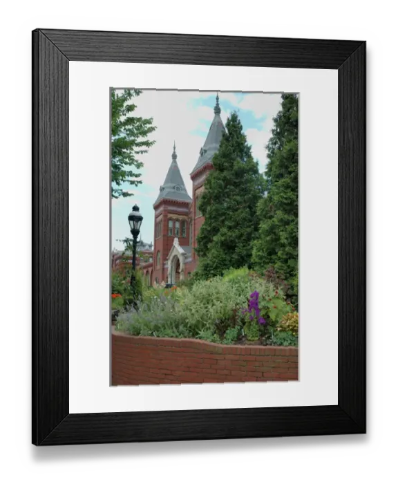 Framed Print : Washington, DC, Mary Livingston Ripley Garden, Smithsonian Arts and Industries building Framed Print : Washington, DC, Mary Livingston Ripley Garden, Smithsonian Arts and Industries building