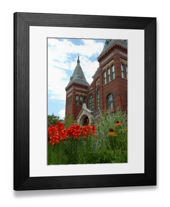 Framed Print : Washington, DC, Mary Livingston Ripley Garden, Smithsonian Arts and Industries building Framed Print : Washington, DC, Mary Livingston Ripley Garden, Smithsonian Arts and Industries building