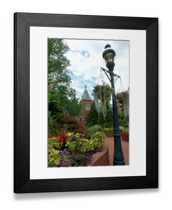 Framed Print : Washington, DC, Mary Livingston Ripley Garden, Smithsonian Arts and Industries building Framed Print : Washington, DC, Mary Livingston Ripley Garden, Smithsonian Arts and Industries building