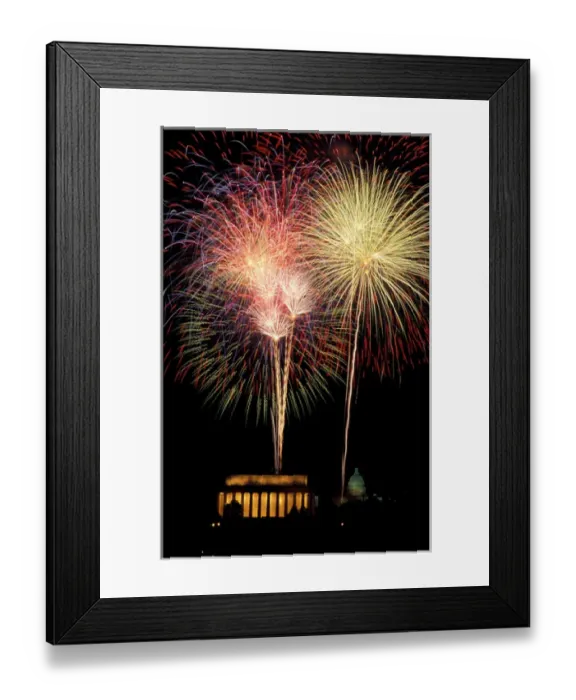 Framed Print : North America, USA, Washington D. C. 4th of July Fireworks over Capitol and Memorials Framed Print : North America, USA, Washington D. C. 4th of July Fireworks over Capitol and Memorials