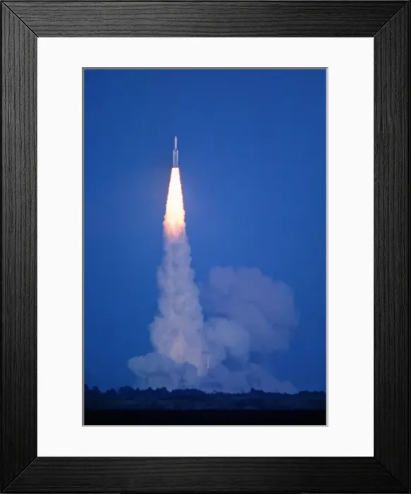 Framed Print : North America, USA, Florida, Cape Canaveral. A rocket launch at the John F. Kennedy Framed Print : North America, USA, Florida, Cape Canaveral. A rocket launch at the John F. Kennedy