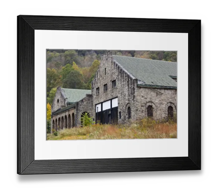 Framed Print : USA, West Virginia, Itmann. National Coal Heritage Area, Pocahontas Coal Company Store, b Framed Print : USA, West Virginia, Itmann. National Coal Heritage Area, Pocahontas Coal Company Store, b