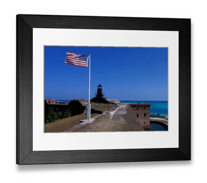 Framed Print : USA, FL, Florida Keys, Fort Jefferson, 1846, stands on Garden Key, Dry Tortugas Framed Print : USA, FL, Florida Keys, Fort Jefferson, 1846, stands on Garden Key, Dry Tortugas