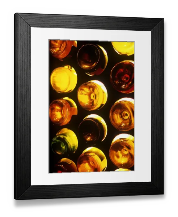 Framed Print : Wine Bottles, Boca Raton Resort and Club Framed Print : Wine Bottles, Boca Raton Resort and Club