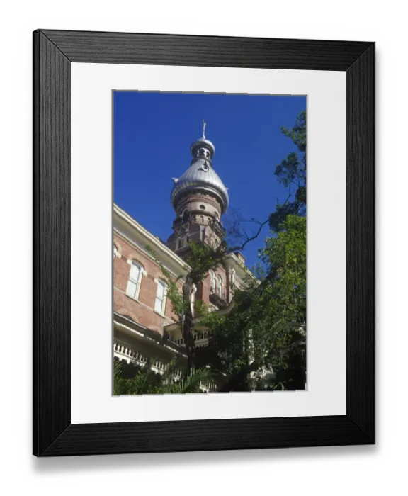 Framed Print : Moorish architecture of the University of Tampa Framed Print : Moorish architecture of the University of Tampa