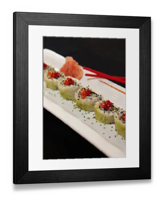 Framed Print : Sushi