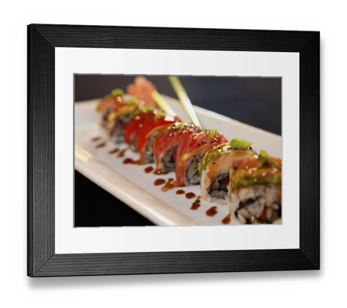 Framed Print : Sushi